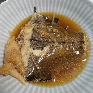 煮魚の黄金比ver.1♪フライパンで本カレイの煮付